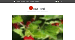 Desktop Screenshot of currantinsights.com